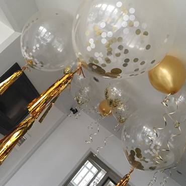 Balloon Palm Trees at Shearsby Bath