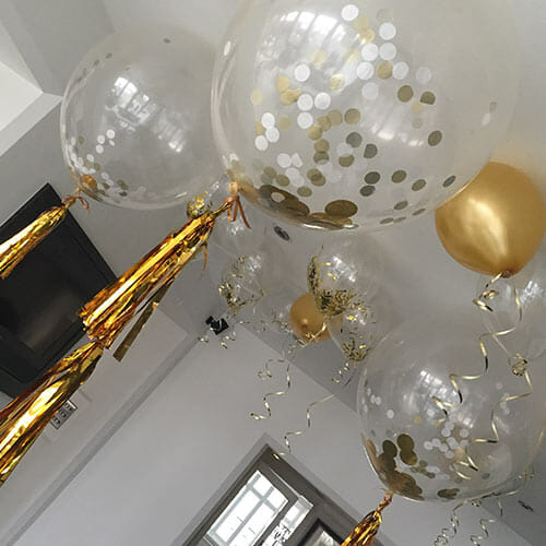 Balloon Palm Trees at Shearsby Bath