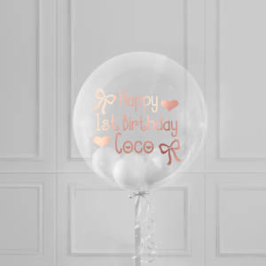 Personalised Bubble Balloon Artyloon