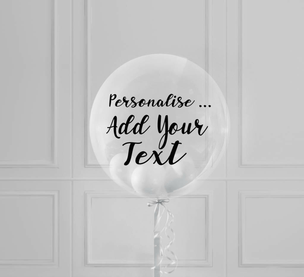 Personalised Bubble Balloon Artyloon