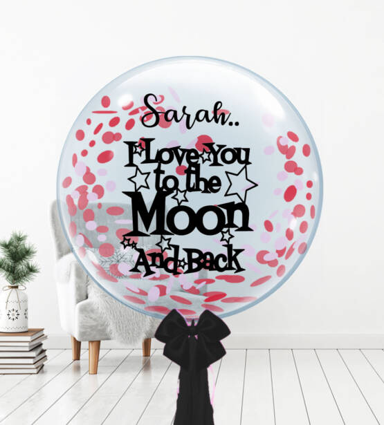 Moon & Back Bubble
